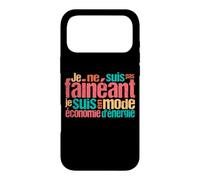 Je ne suis Pas fainéant, Je suis en Mode économie d'énergie Coque pour iPhone 17 Pro Max