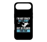 Je ne suis Pas Fou mais Je Saute d'un Avion pour m'amuser et Sauter en Parachute Coque pour iPhone Air
