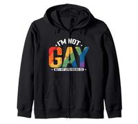Je ne suis Pas Gay mais ma Copine l'est Sweat à Capuche
