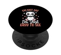 Je ne suis Pas Gros, Je suis Juste Facile à Voir PopSockets PopGrip Adhésif