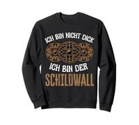 Je ne suis Pas Gros, Je suis Le Design Viking de Schildwall Sweatshirt