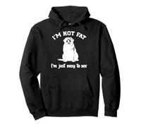 Je ne suis Pas Grosse. Je suis Juste Facile de Voir Le Sweat à Capuche