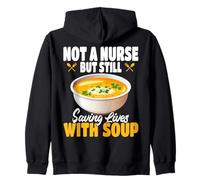 Je ne suis Pas infirmière mais Sauve des Vies grâce à Un Service de Soupe Sweat à Capuche