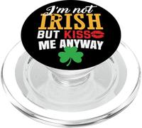 Je ne suis Pas Irlandais mais Embrasse-Moi Quand même PopSockets PopGrip pour MagSafe