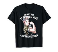 Je ne suis pas l'épouse du vétéran, je suis l'ancien combattant | Journée des anciens combattants T-Shirt