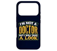 Je ne suis Pas médecin mais Je Vais y Jeter Un œil drôle et Sarcastique Coque pour iPhone 17 Pro