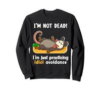 Je ne suis Pas Mort, Je m'entraîne à éviter Les Idiots Sweatshirt