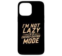 Je ne suis Pas Paresseux, Je suis en Mode économie d'énergie C'est drôle Coque pour iPhone 13 Pro Max