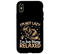 Je ne suis Pas Paresseux, Je suis Juste Totalement détendu Coque pour iPhone X/XS