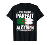 Je Ne suis Pas Parfait mais Algérien Humour Algérie T-Shirt Graphique avec Valeur
