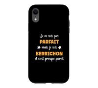 Je ne suis Pas Parfait mais Je suis berrichon Coque pour iPhone XR