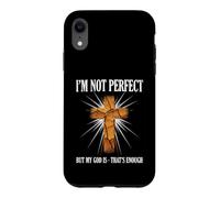 Je ne suis Pas Parfait, mais Mon Dieu, ça Suffit Coque pour iPhone XR
