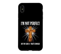 Je ne suis Pas Parfait, mais Mon Dieu, ça Suffit Coque pour iPhone XS Max