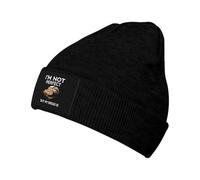 Je Ne suis Pas Parfait mais Mon Pain Est Noir Unisex Bonnets Hiver Confortable Watch Cap Chaud Skull Cap pour Casque Moto Jogging Toutes Les Saisons