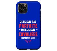 Je Ne suis Pas Parfaite mais Cavalière C'est Encore Mieux Coque pour iPhone 11 Pro