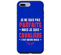 Je Ne suis Pas Parfaite mais Cavalière C'est Encore Mieux Coque pour iPhone 7 Plus/8 Plus