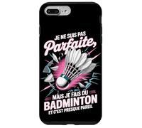 Je Ne suis Pas Parfaite, mais Je Fais Badminton Coque pour iPhone 7 Plus/8 Plus