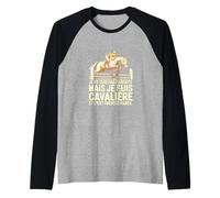 Je Ne suis Pas Parfaite mais Je suis Cavaliere Et C Est Manche Raglan