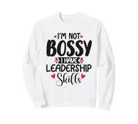 Je ne suis Pas Patron, J'Ai des compétences en Leadership Sweatshirt