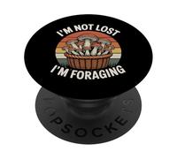Je ne suis Pas Perdu, Je Cherche des Champignons PopSockets PopGrip Adhésif