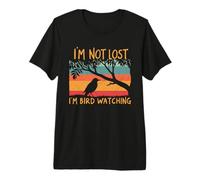 Je ne suis Pas Perdu, Je suis en Train d'observer Les Oiseaux T-Shirt Haut de Gamme