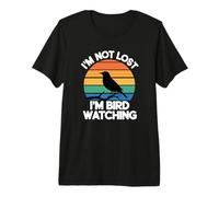 Je ne suis Pas Perdu, Je suis en Train d'observer Les Oiseaux T-Shirt Haut de Gamme