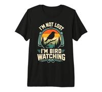 Je ne suis Pas Perdu, Je suis en Train d'observer Les Oiseaux T-Shirt Haut de Gamme