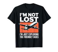 Je ne suis pas perdu, je suis juste en train d'explorer le ciel amical. T-Shirt