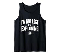 Je ne suis Pas Perdu, j'explore Les Voyages d'aventuriers Débardeur