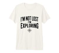 Je ne suis Pas Perdu, j'explore Les Voyages d'aventuriers T-Shirt Haut de Gamme