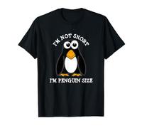 Je ne suis Pas Petit, Je suis de la Taille d'un Pingouin, Blague Courte et drôle T-Shirt Graphique avec Valeur