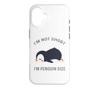 Je ne suis Pas Petit, Je suis Un Pingouin de la Taille d'un Mignon Amateur de Pingouins Coque pour iPhone 16