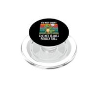 Je ne suis Pas Petit, Le Filet est Juste Un très Grand Ballon de Volley-Ball T-Rex PopSockets PopGrip pour MagSafe