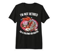 Je ne suis Pas retraité, Je suis Gardien de carpes koï à Plein Temps T-Shirt Haut de Gamme