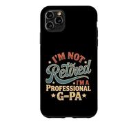 Je ne suis Pas retraité Je suis Un Professionnel G-pa Fête des Pères Coque pour iPhone 11 Pro Max