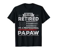 Je ne suis pas retraité Je suis un professionnel Papaw Funny Retraite T-Shirt