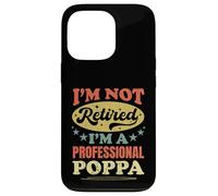 Je ne suis Pas retraité, Je suis Un Professionnel, Poppa Funny Pater's Day Coque pour iPhone 13 Pro