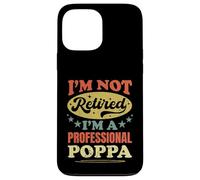 Je ne suis Pas retraité, Je suis Un Professionnel, Poppa Funny Pater's Day Coque pour iPhone 13 Pro Max