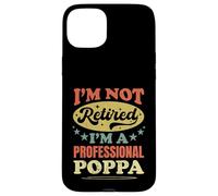 Je ne suis Pas retraité, Je suis Un Professionnel, Poppa Funny Pater's Day Coque pour iPhone 15 Plus