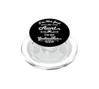 Je ne suis Pas Seulement la Tante, Je suis la Marraine PopSockets PopGrip pour MagSafe