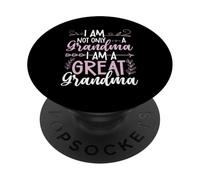 Je ne suis Pas Seulement Une Grand-mère, Je suis Une arrière-Grand-mère, Grand-mère, Mamie PopSockets PopGrip Adhésif