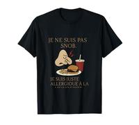 Je ne suis pas snob French humor luxury design T-Shirt