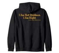 Je ne suis Pas têtu. J'Ai Raison. Femme Irlandaise Sweat à Capuche