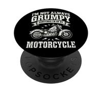 Je ne suis Pas Toujours grincheuse, Parfois Je suis sur ma Moto PopSockets PopGrip Adhésif