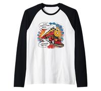 Je ne suis pas toujours un accident de train, je plaisante, Toot Chaotic Meme Manche Raglan