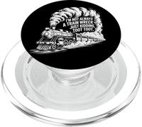 Je ne suis pas toujours un accident de train, je plaisante, Toot Chaotic Meme PopSockets PopGrip pour MagSafe