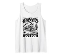 Je ne suis Pas Toujours Un Accident de Train - Je plaisante Toot Toot Débardeur