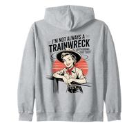 Je ne suis Pas Toujours Un Naufrage, Je plaisante, Toot Toot Sarcastic Sweat à Capuche