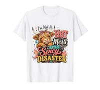 Je ne suis Pas Un désastre, Je suis Une Catastrophe épicée T-Shirt Graphique avec Valeur