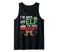 Je ne suis Pas Un Elfe, Je suis Juste Petit Joyeux Noël Elfes Noël Débardeur